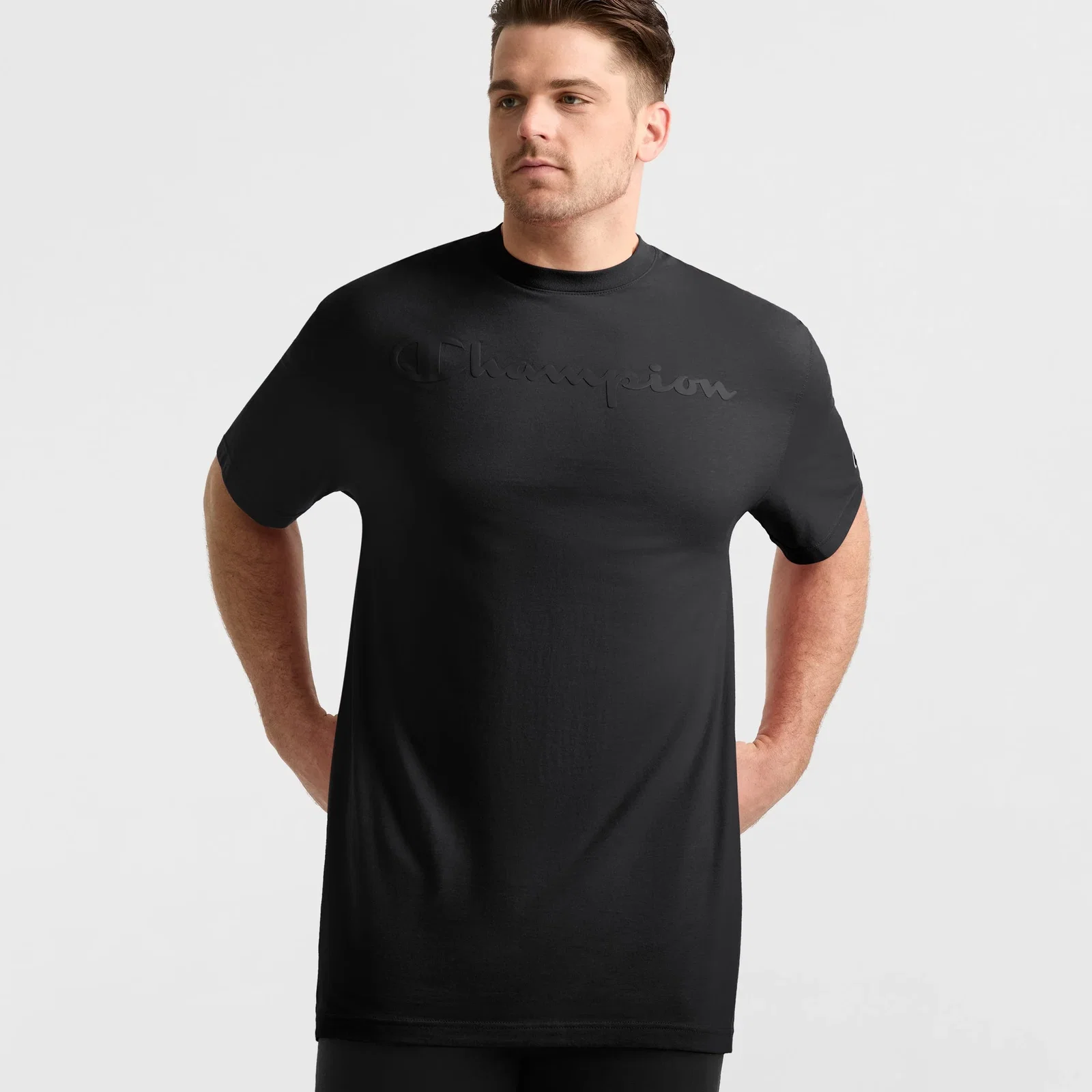 Image of Classic Graphic T-Shirt, Tonal Script Logo - Big & Tall