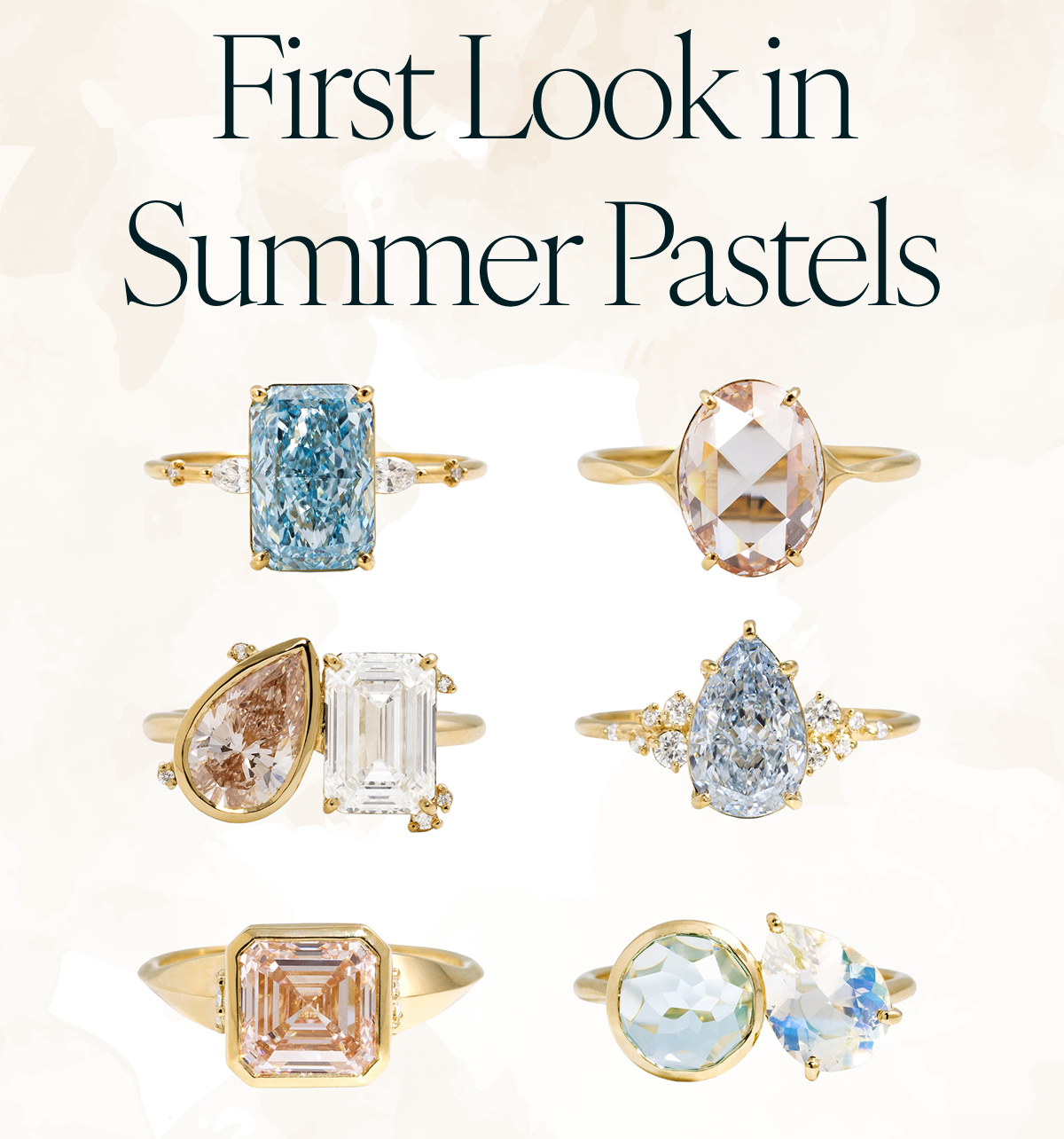 First Look in Summer Pastels