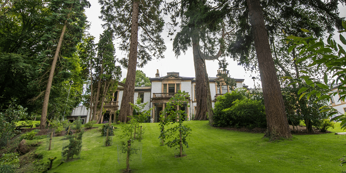 Exterior View of Norwood Hall Hotel