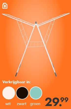 Droogrek Pavo voor 29.99