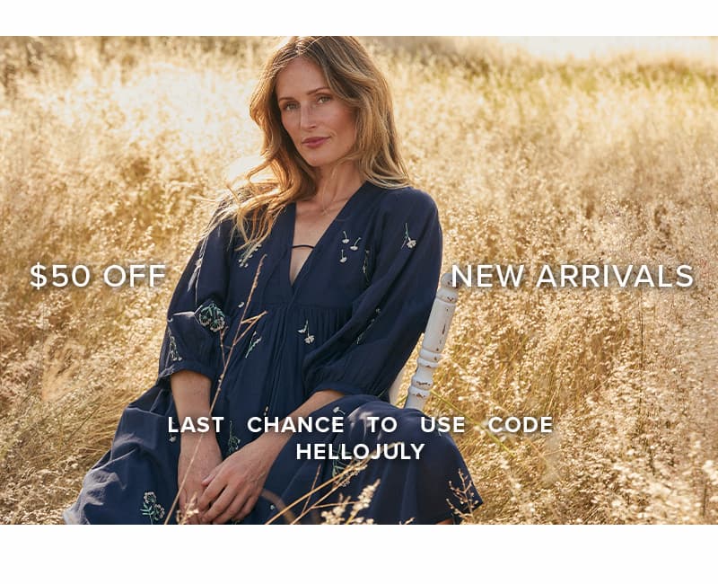 Use Code HELLOJULY