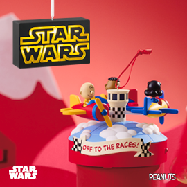 Star Wars™ and Peanuts® designs.
