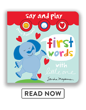 Read First Words with Little One: A Sweet, Interactive Sound Book for Everyday Moments Together (Welcome Little One Baby Gift Collection)