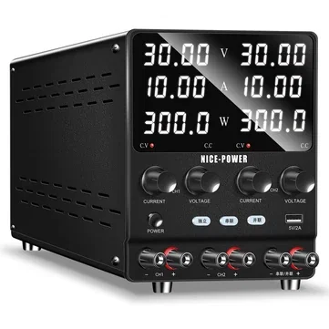 NICE-POWER SPS-2KD Dual-Channel DC Power Supply Series Parallel Independent Triple Output Function Bench Power 120V 60V 30V