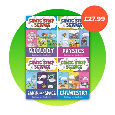 Comic Strip Science 4 Book Set