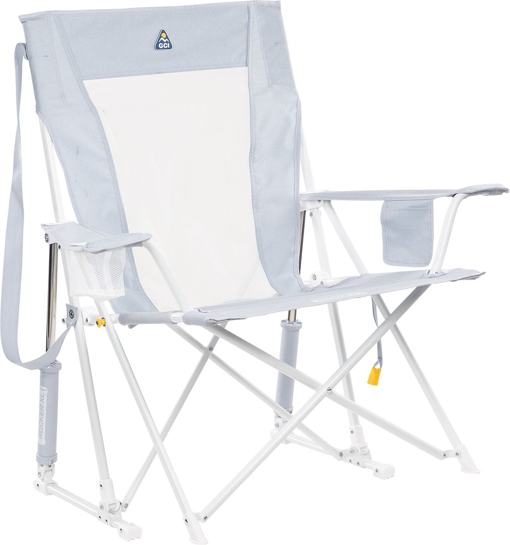 GCI COMFORT PRO ROCKER XL Campingstuhl 2026 heathered light blue