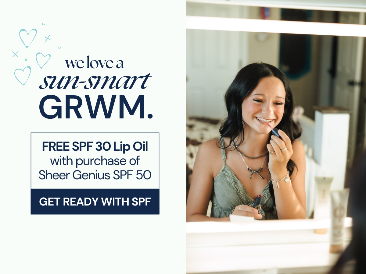FREE Lip Oil with Sheer Genius Purchase