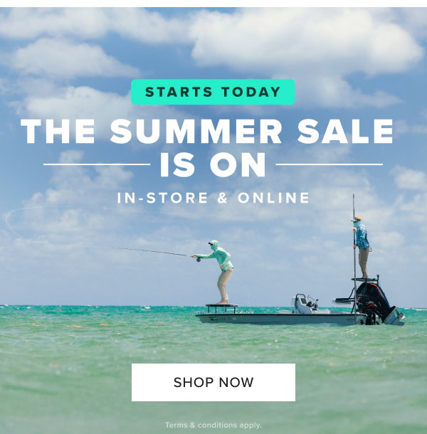 The Summer Sale is On - In-store and online from today!