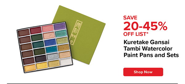Kuretake Gansai Tambi Watercolor Paint Pans and Sets