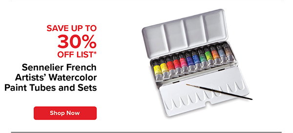 Sennelier French Artists' Watercolor Paint Tubes and Sets