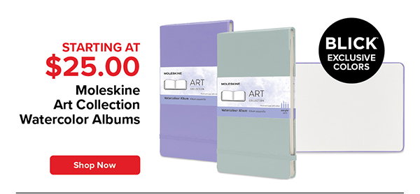 Moleskine Art Collection Watercolor Albums
