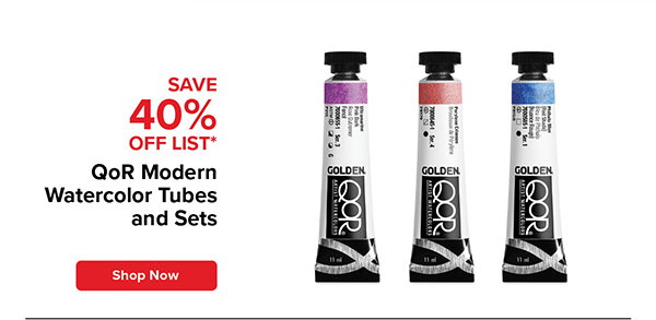 QoR Modern Watercolor Tubes and Sets