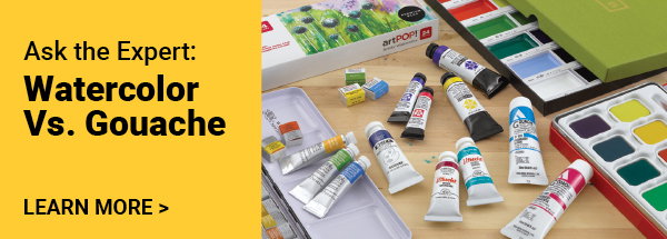 Watercolor vs Gouache: What's the Difference?