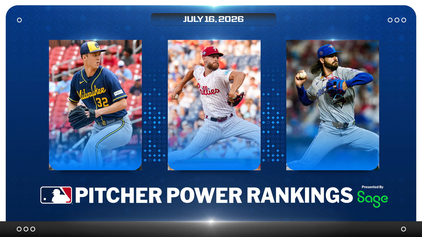Jacob Misiorowski, Zack Wheeler and Dylan Cease