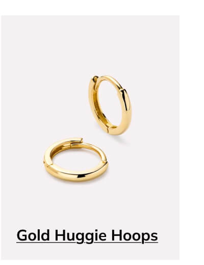 Gold Huggie Hoops Gold Huggie Hoops