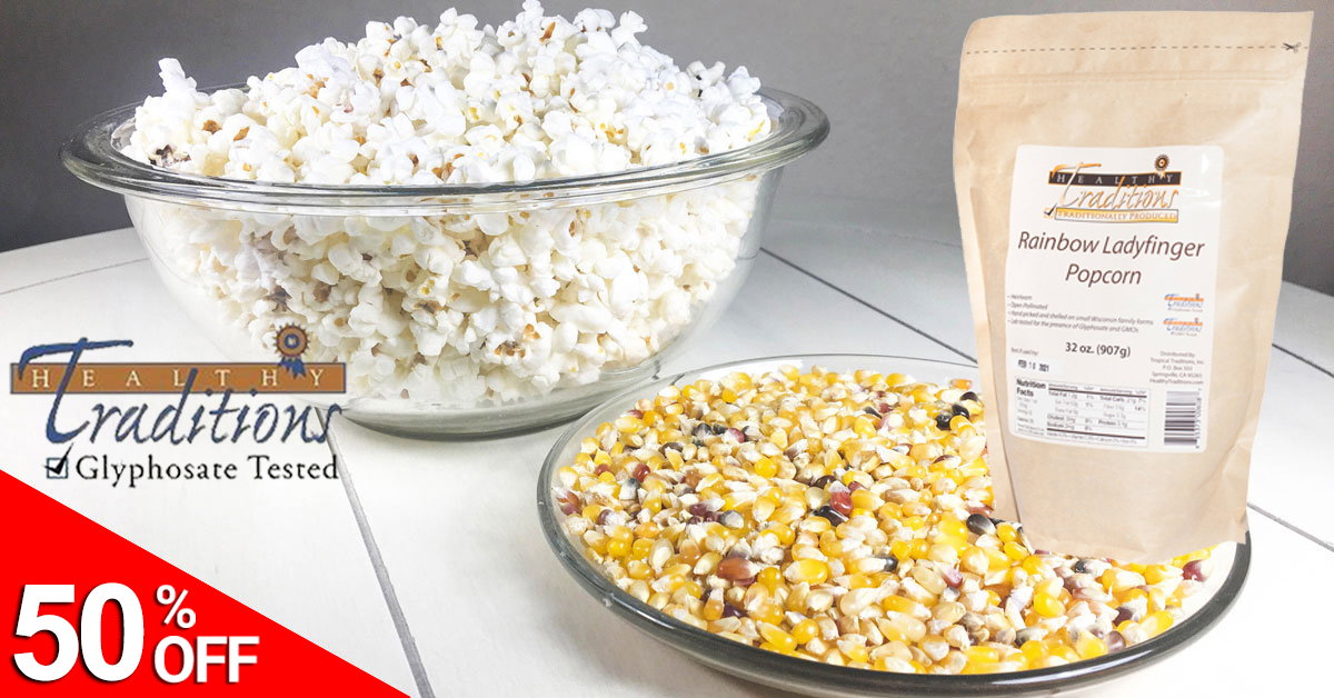 50% OFF Ladyfinger Popcorn