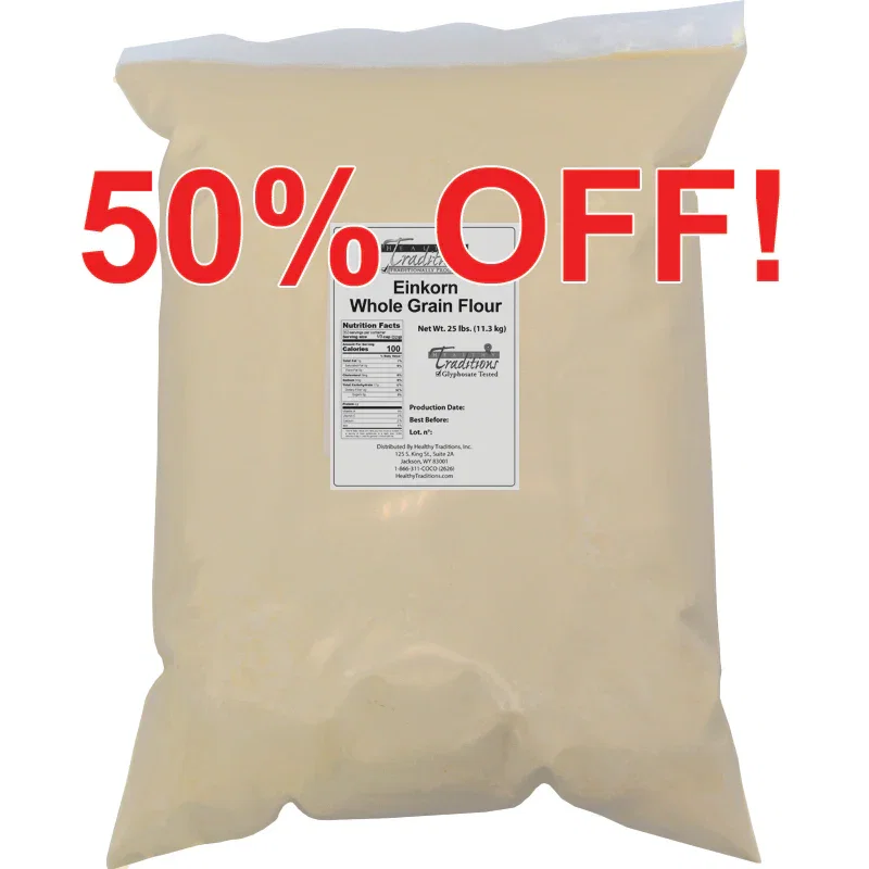 Image of Einkorn Whole Grain Flour – 25 lb. Bag