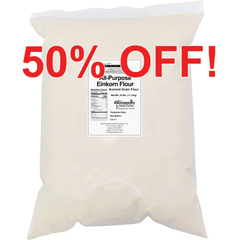 Image of All-Purpose Einkorn Flour – 25 lb. Bag