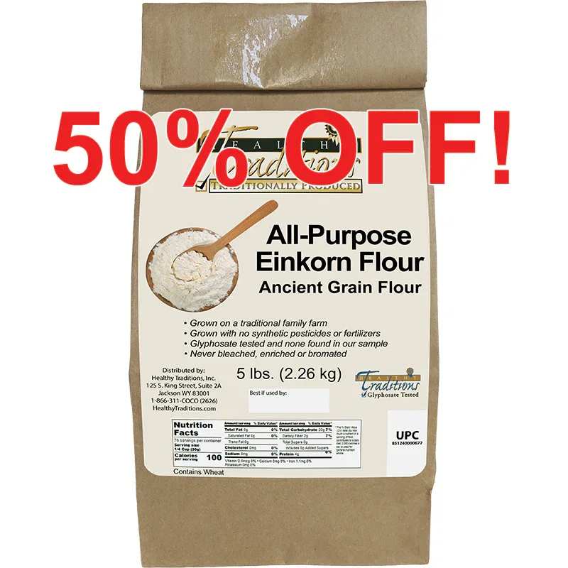 Image of All-Purpose Einkorn Flour – 5 lb. Bag