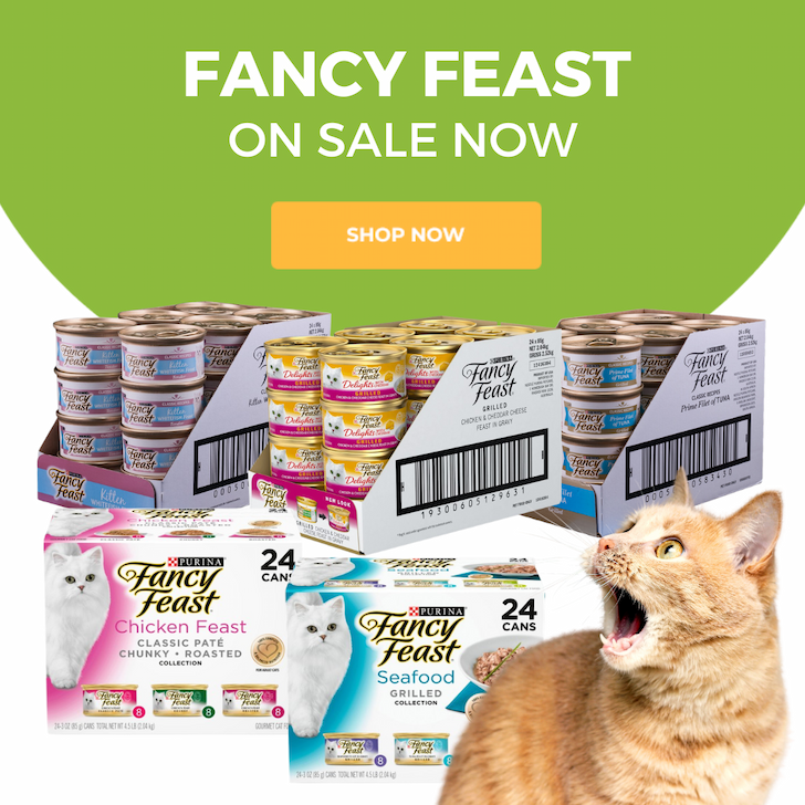 Fancy Feast on sale