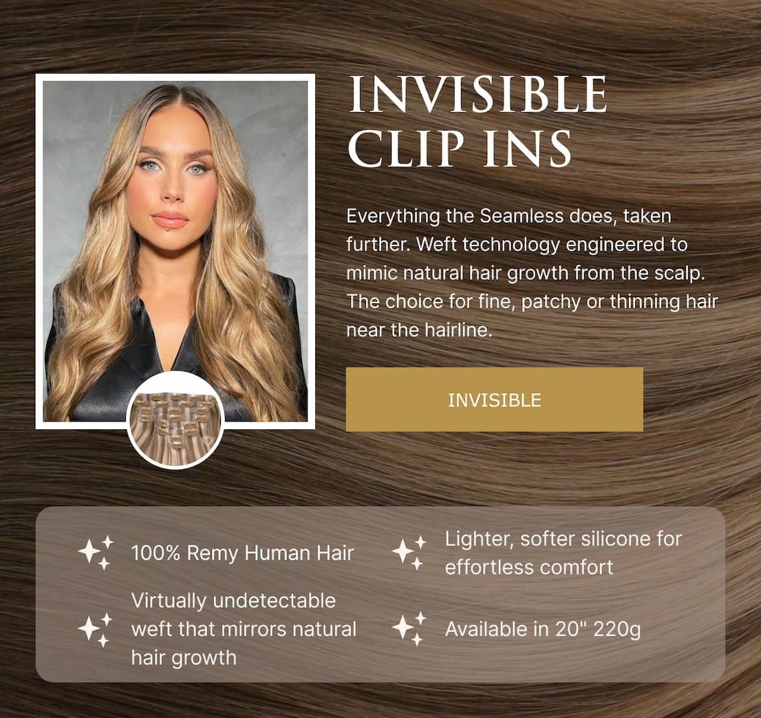 Invisible  Clip Ins
