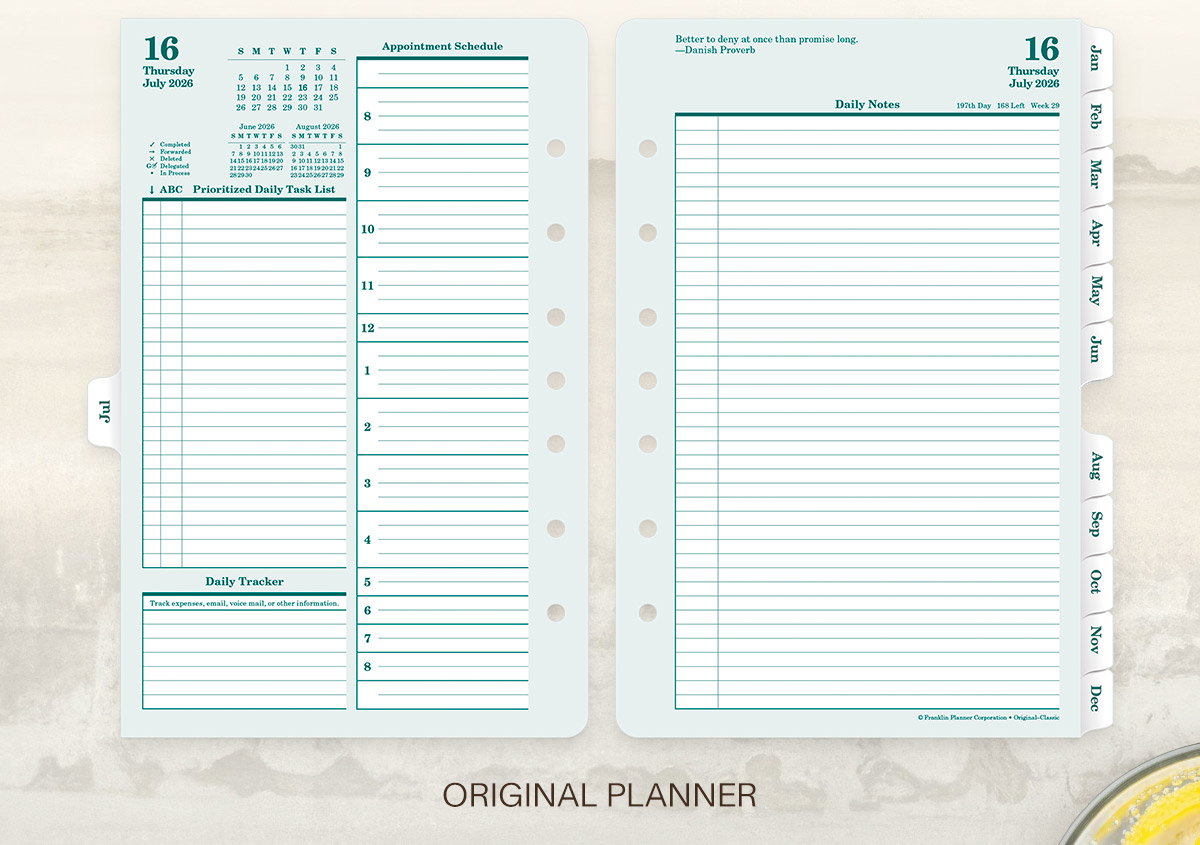 Original Planner.