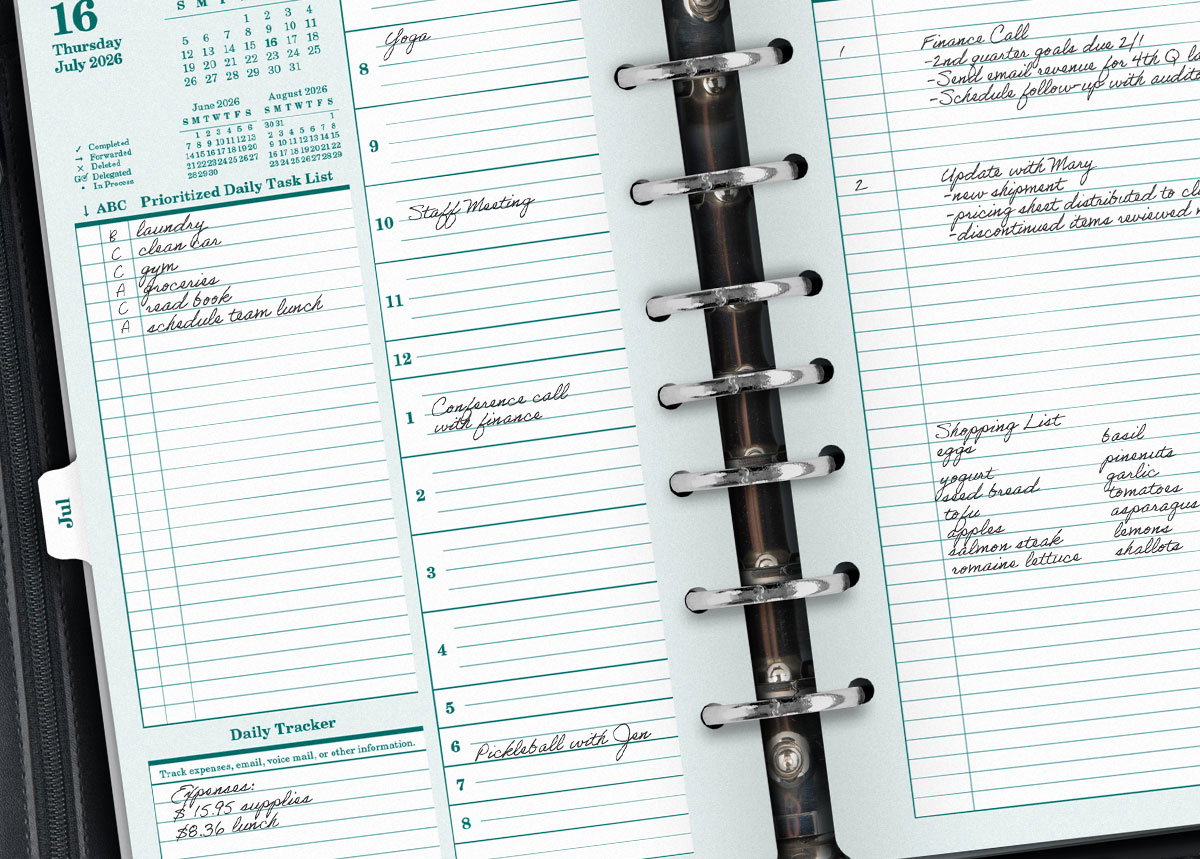 The most productive weeks don't happen by accident. 