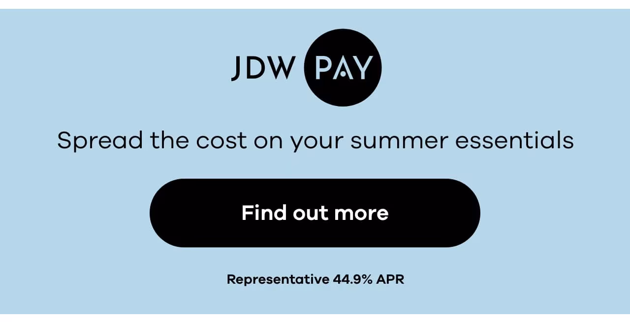 Spread the cost on your summer essentials - find out more