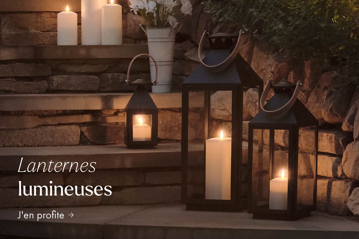 Lanternes lumineuses, découvrez la collection !