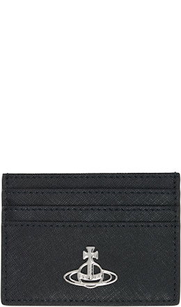 Black Flat Card Holder - Vivienne Westwood