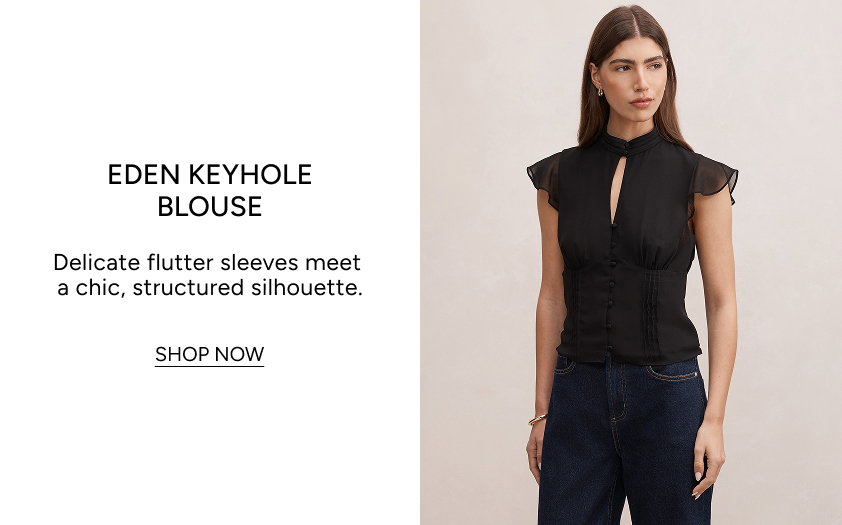 Eden Keyhole Blouse