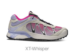 Salomon XT-Whisper Sneakers in Grey/Pink/Purple