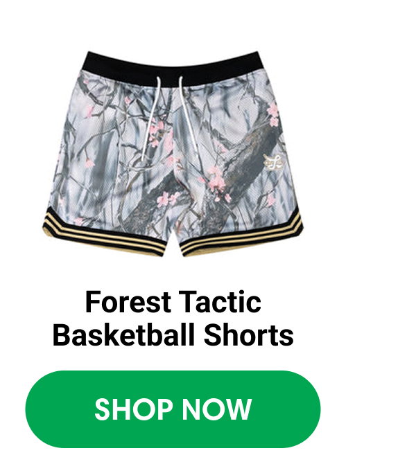Forest Tactic Basketball Shorts | SHOP NOW