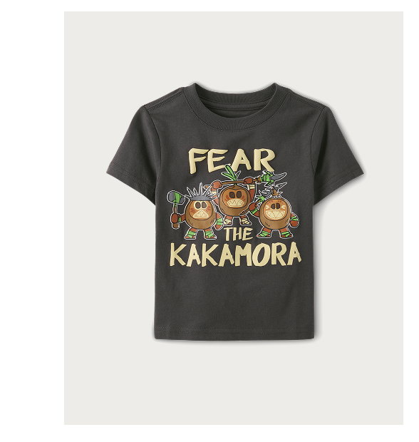 Baby And Toddler Boys Moana™ Kakamora Graphic Tee
