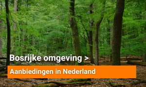 Bosrijke omgeving Nederland