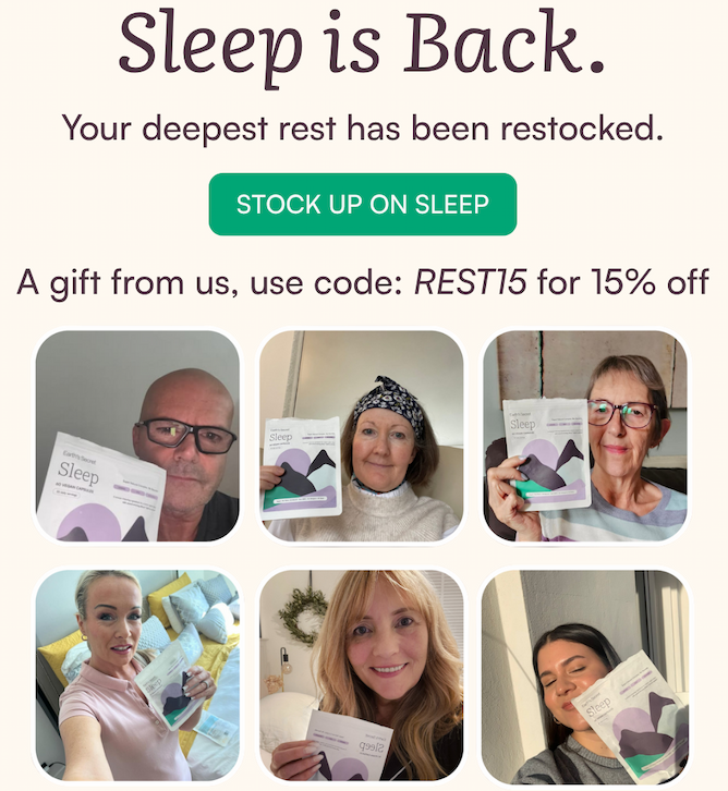 Sleep Is Back — As Seen in GQ & The Sun