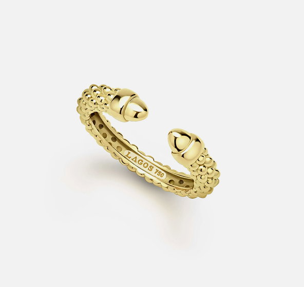18K Gold Mini Versa Stacking Ring