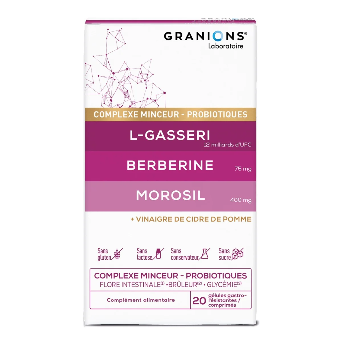 Image of Complexe Microbiote Minceur LGasseri Berberine Morosil