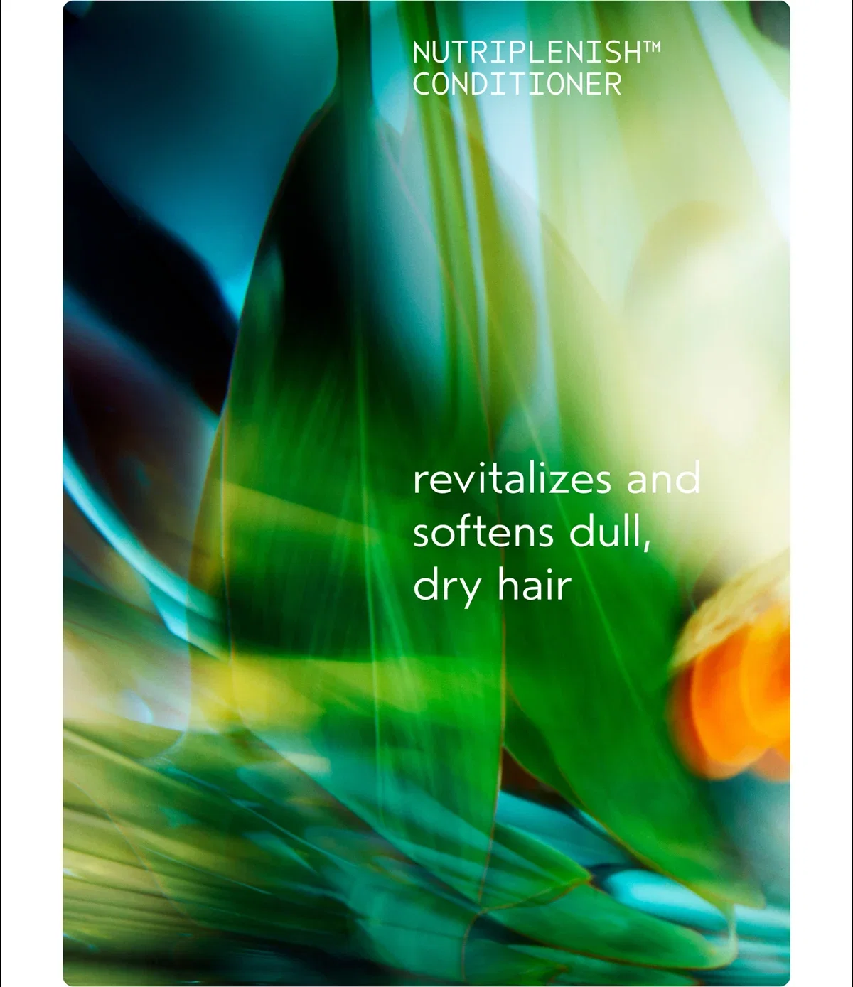 NUTRIPLENISH™ CONDITIONER | revitalizes and softens dull, dry hair