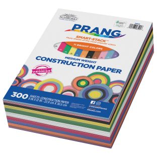 Image of Sunworks® 9" x 12" Medium weight Construction Paper Smart Stack™