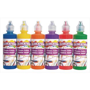 Image of Colorations® Fabric Paint, 4oz. Bottles