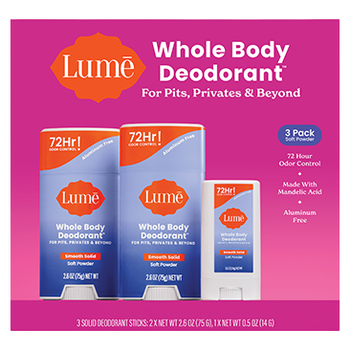 Lume Whole Body Soft Powder Deodorant Set