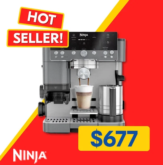 Ninja Luxe Cafe Premiere 3-in-1 Coffee Machine
