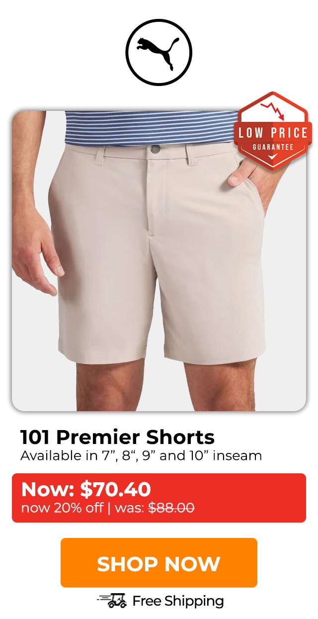 Puma 101 Premier Golf Shorts | 20% OFF