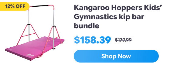 Kangaroo Hoppers Kids’ Gymnastics kip bar bundle