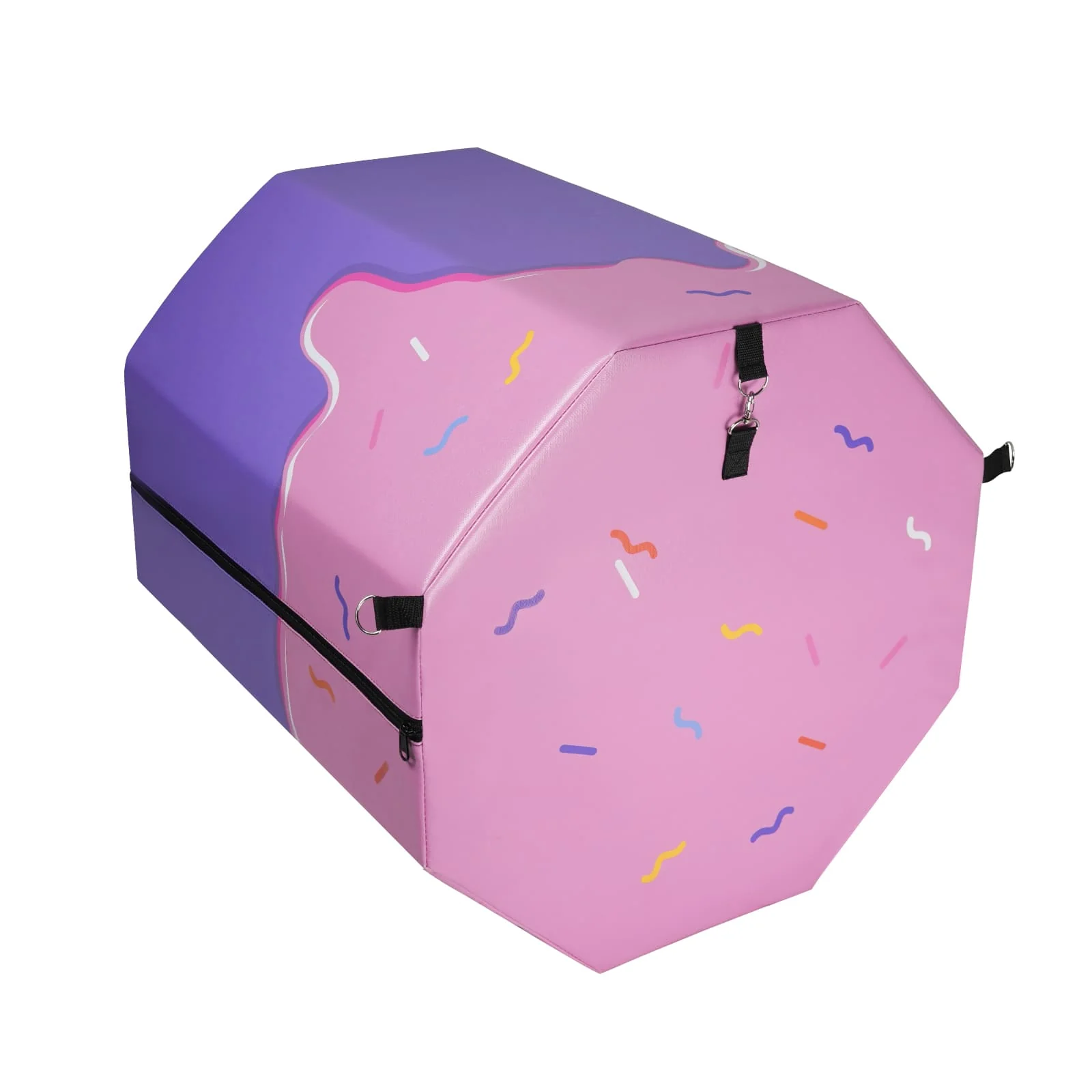 Image of Octagon Trainer Mat for Kids – Sweet Cake & Dino Fun Designs