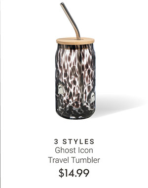 Ghost Icon Travel Tumbler