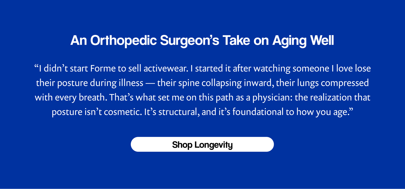 [ Shop Longevity ]