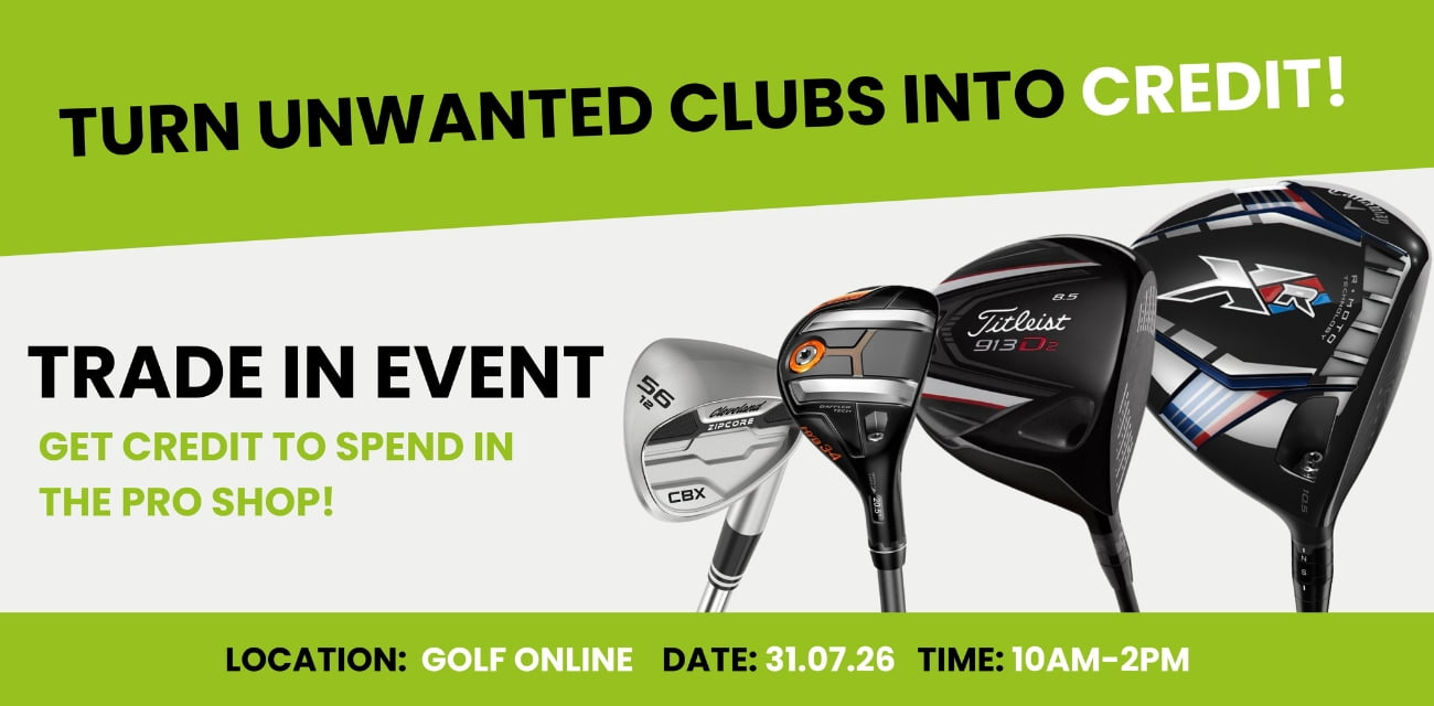 Trade In Event at GolfOnline