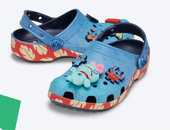 Display Image of Lilo and Stitch Themed Crocs Clogs